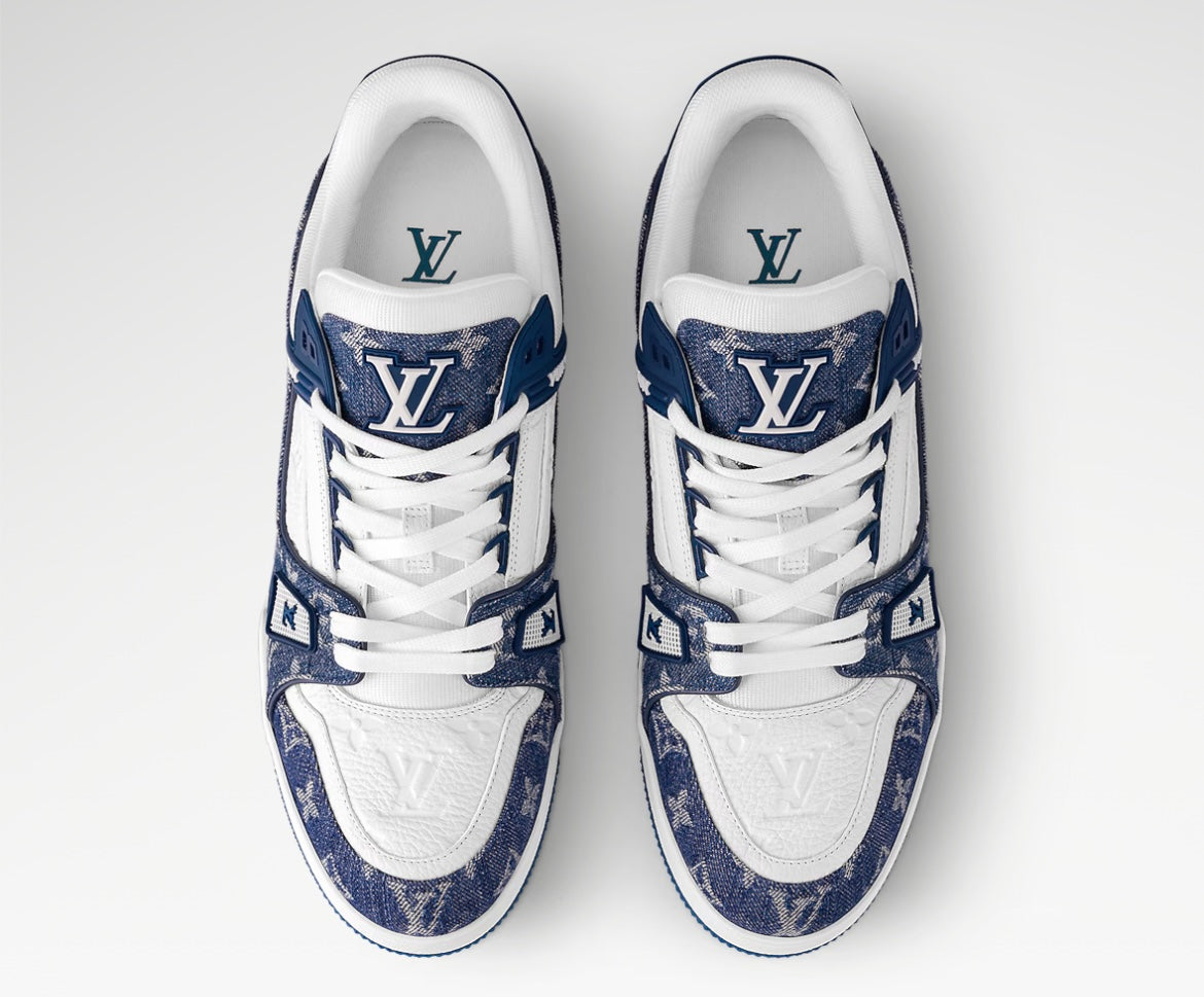 Sneakers LV Trainer Bleu