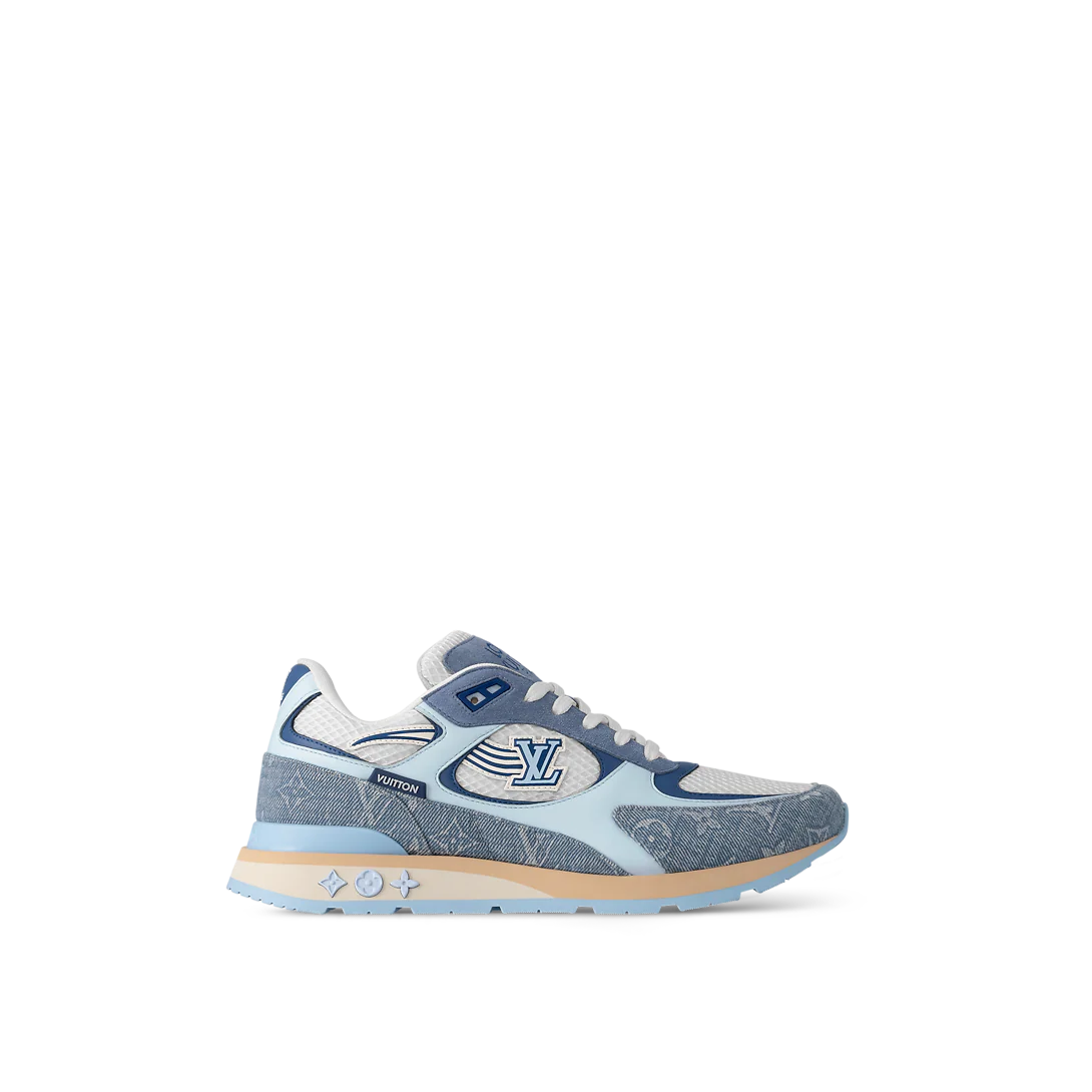 Sneakers LV Run Away Bleu