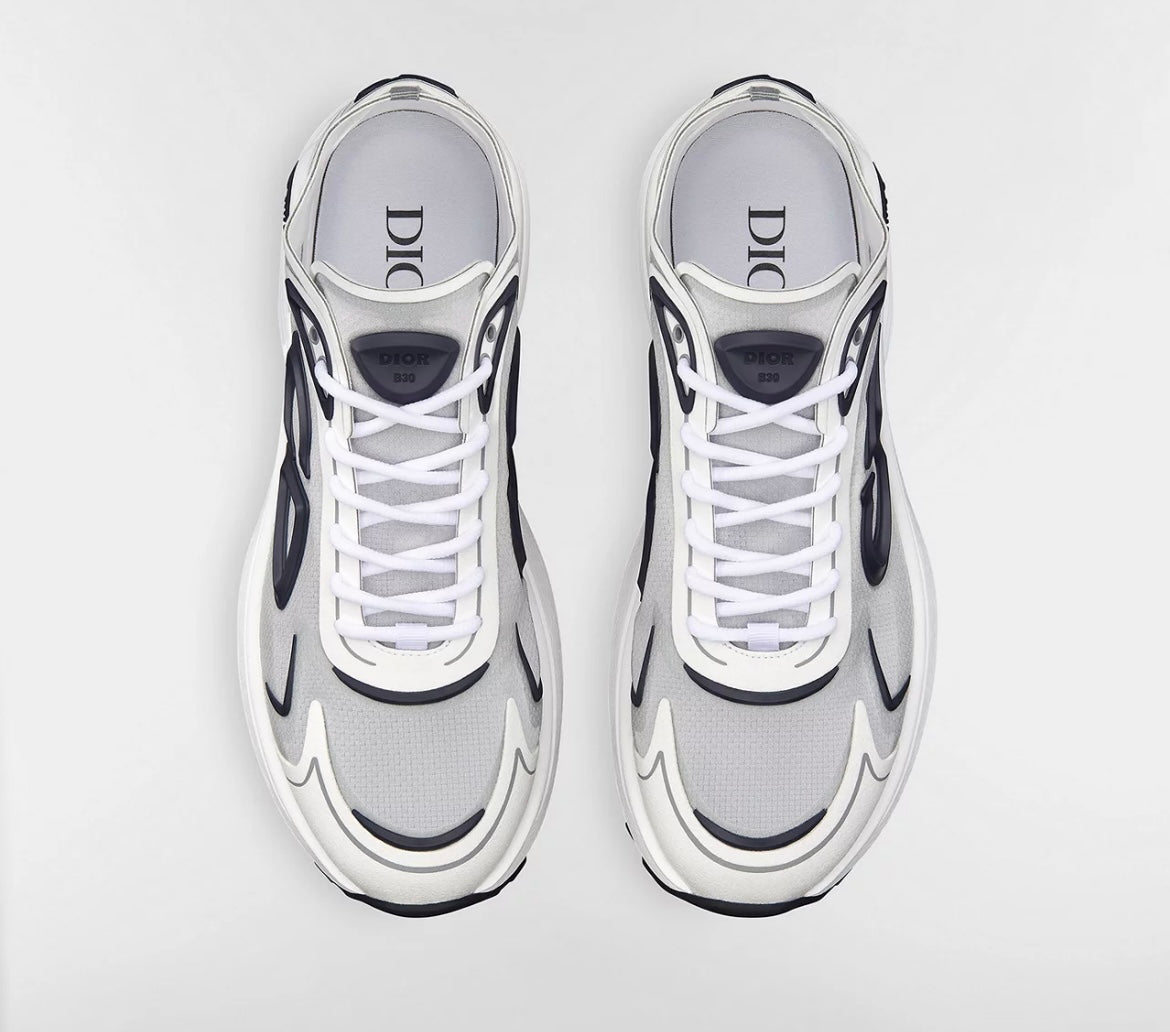 Sneakers Dior New B30 Black and White