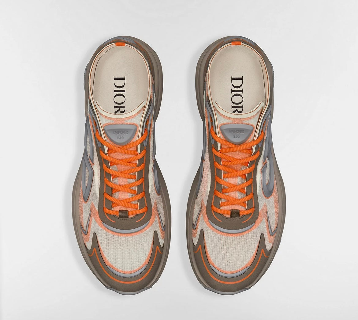 Sneakers Dior New B30 Orange