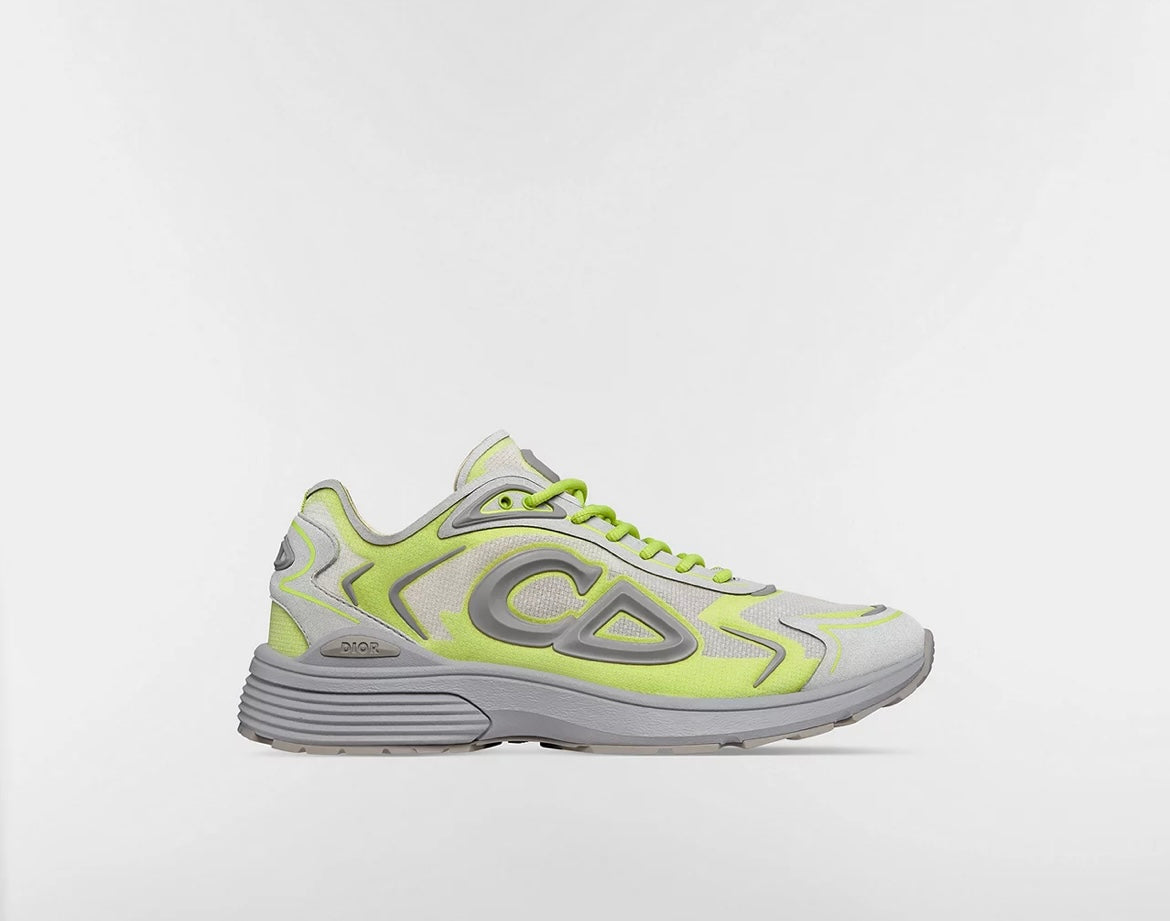 Sneakers Dior New B30 Gris Fluo