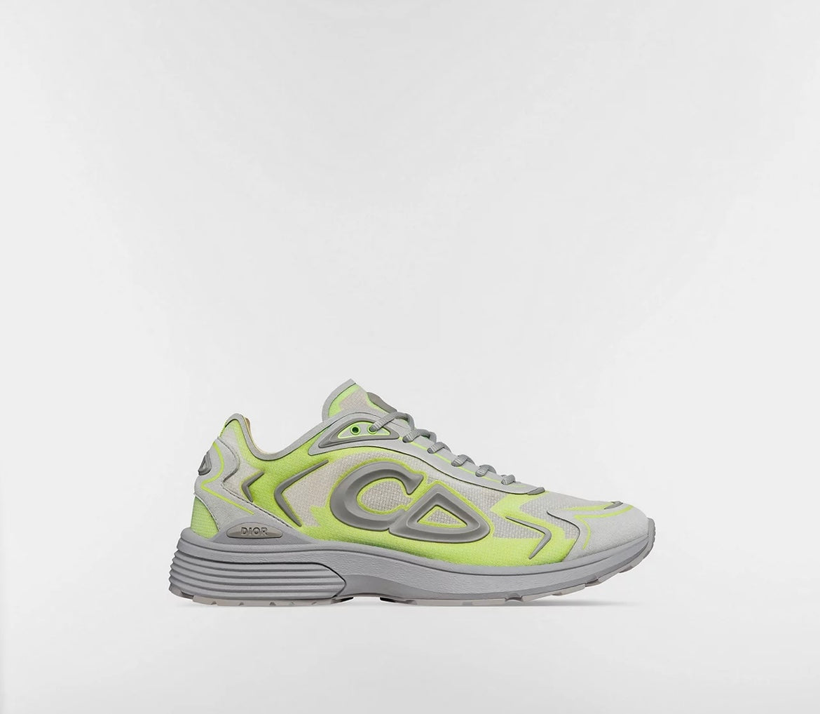 Sneakers Dior New B30 Gris Fluo