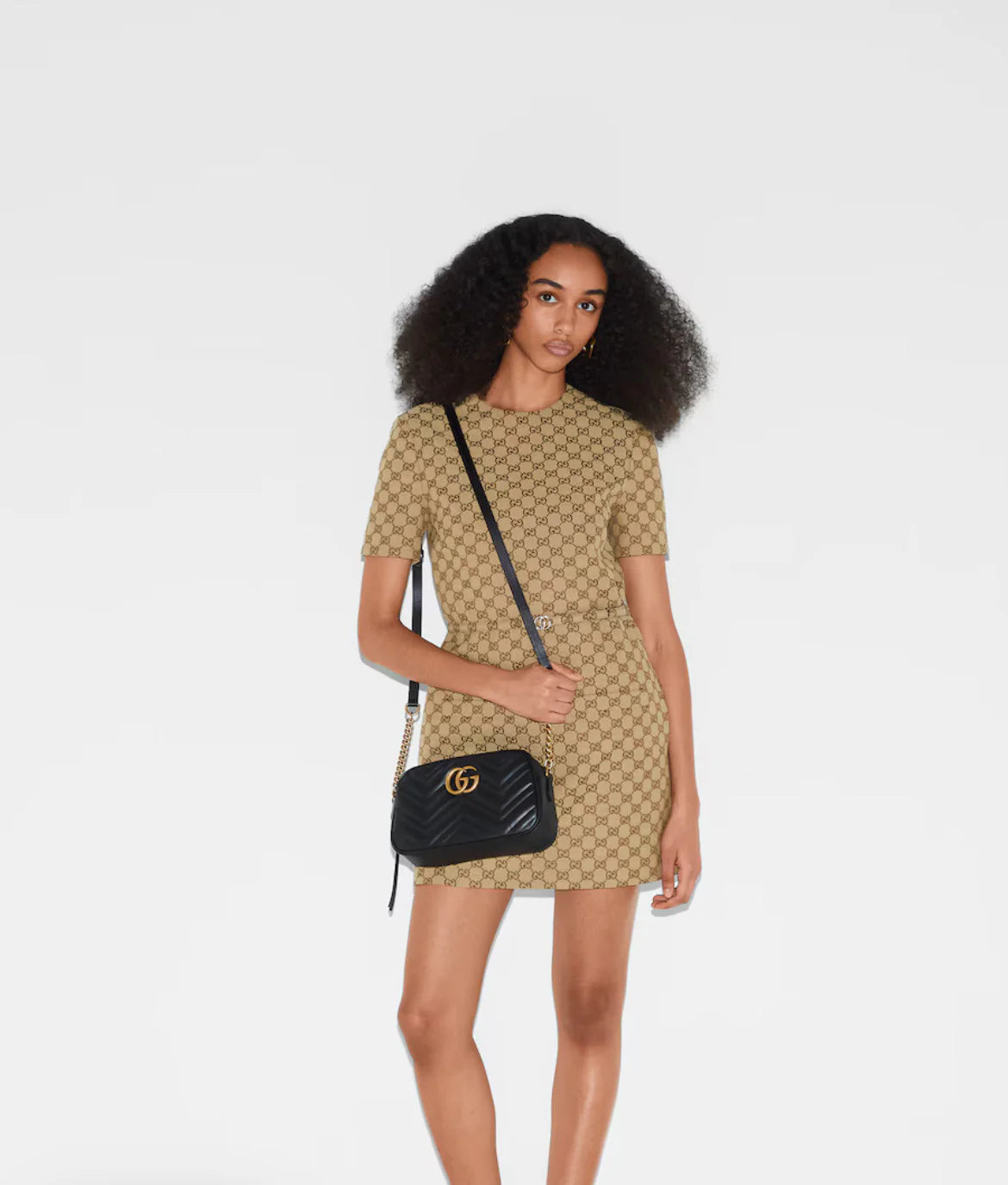 SAC GUCCI APPAREIL PHOTO GG MARMONT NOIR #12