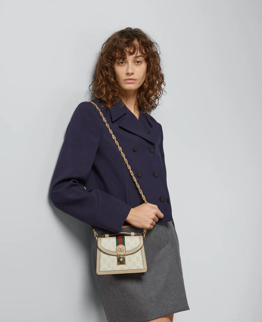 SAC GUCCI GG OPHIDIA MINI SHOULDER #13