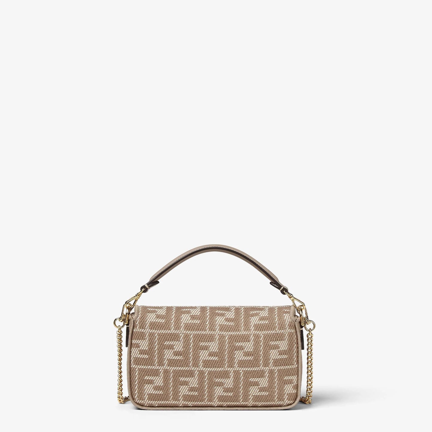 SAC FENDI BAGUETTE MINI TISSU BEIGE #5