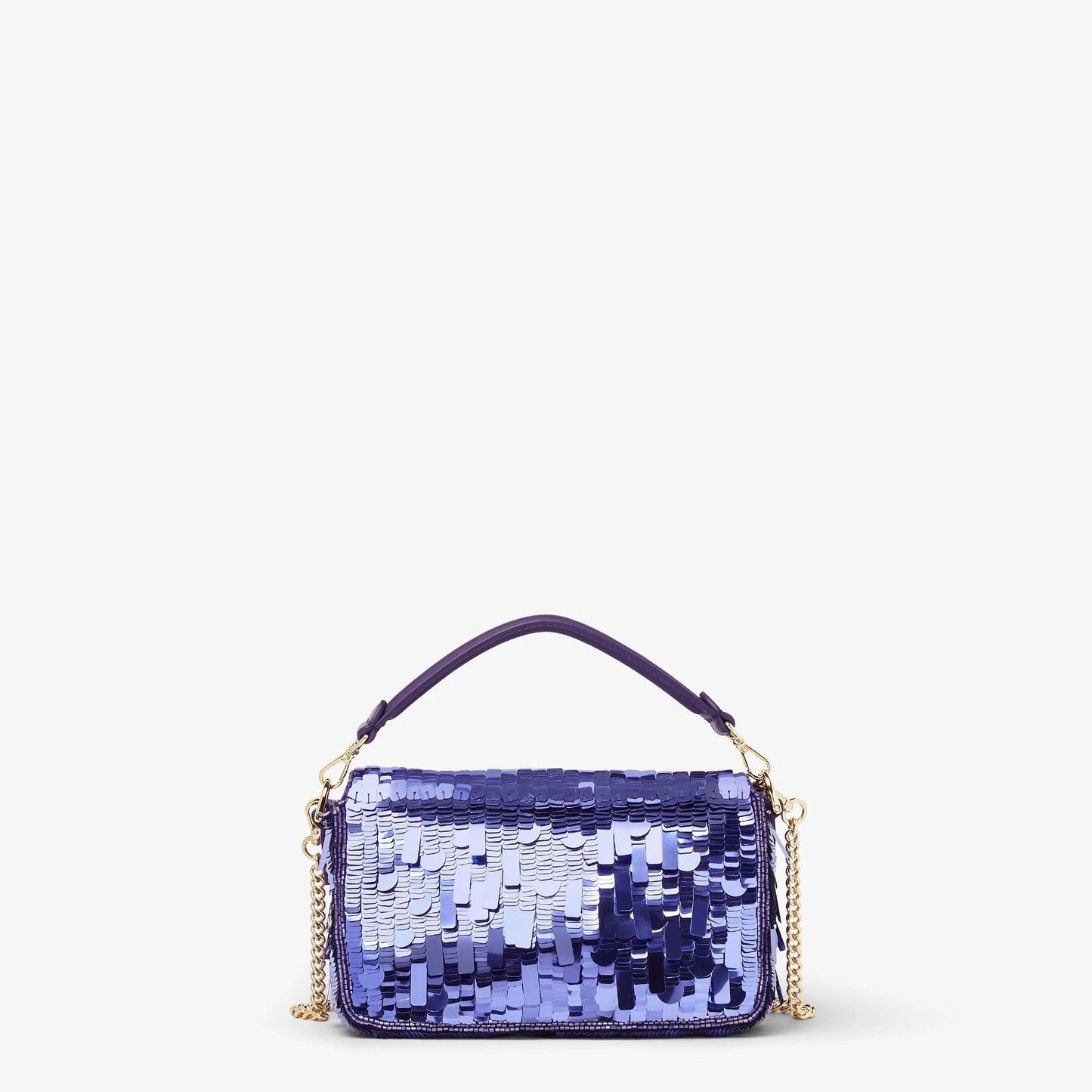 SAC FENDI BAGUETTE MINI TISSU VIOLET #6