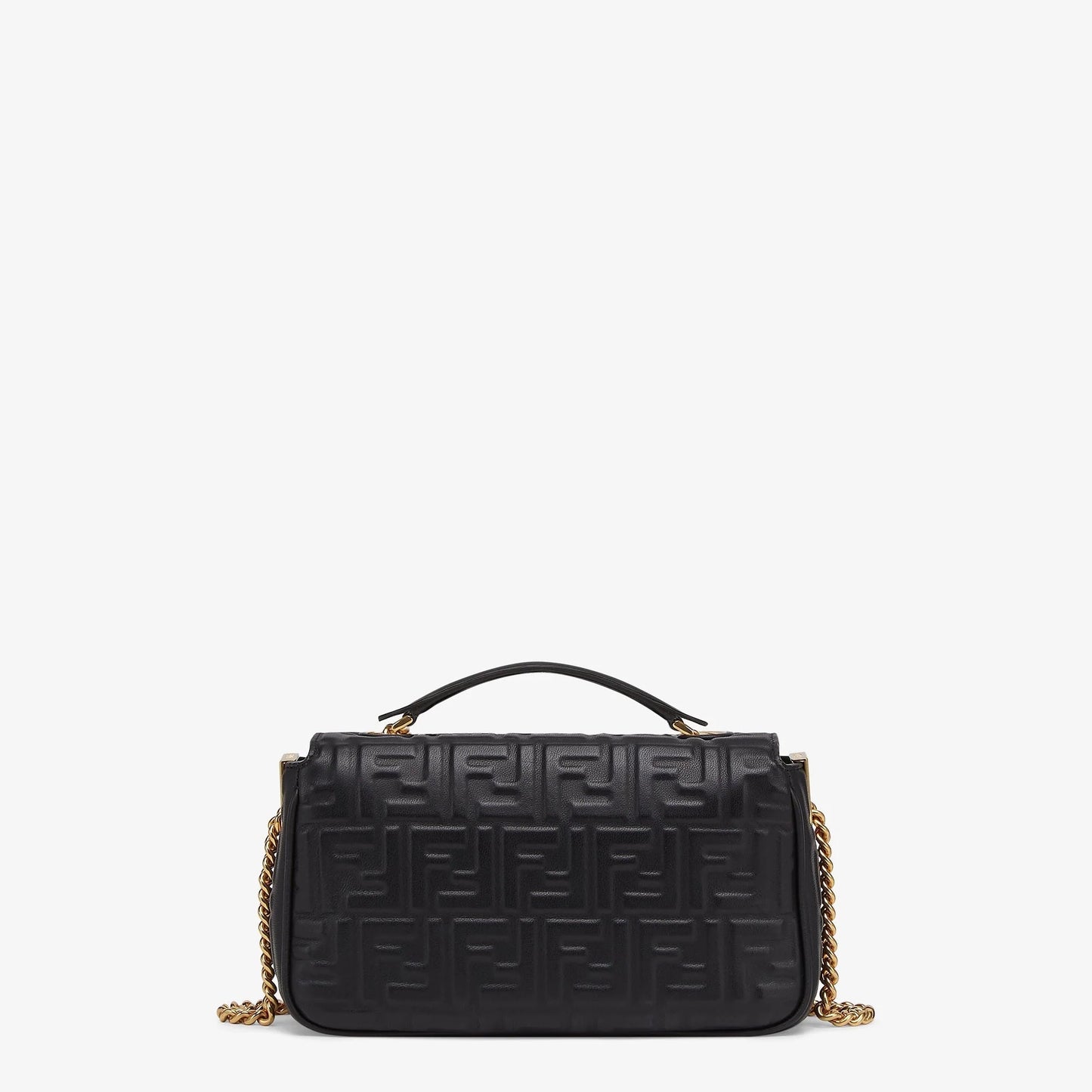 SAC FENDI BAGUETTE MINI CUIR NOIR #2