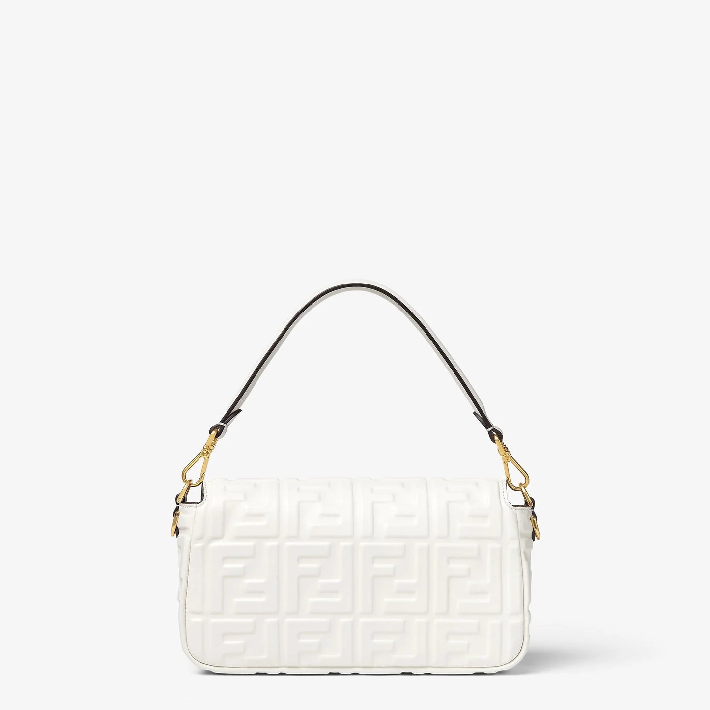 SAC FENDI BAGUETTE MINI CUIR BLANC #3