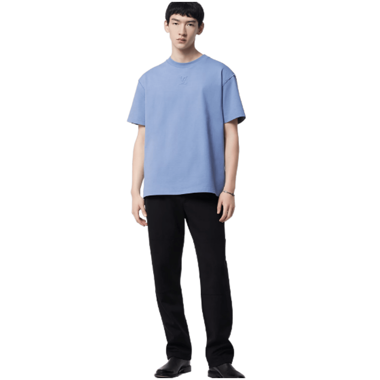T-shirt Lv Bleu #5